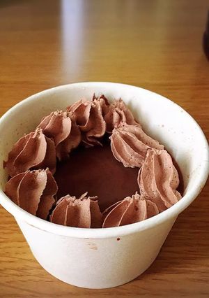 カロリー控えめココアババロア♩-レシピのメイン写真