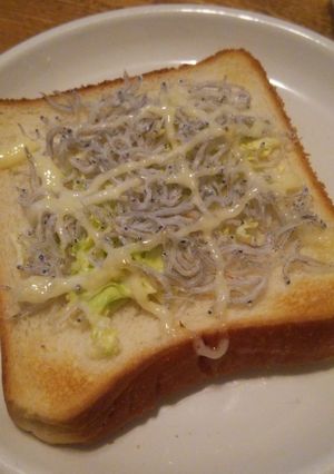 簡単しらすマヨトースト！-レシピのメイン写真