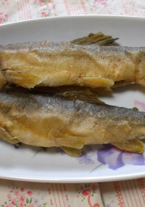 鮎のからあげ-レシピのメイン写真