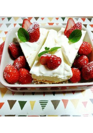 大人気!!レアチーズケーキ-レシピのメイン写真