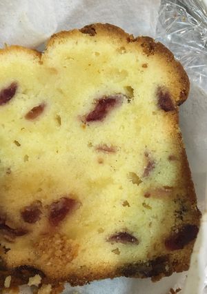 クランベリーのしっとりパウンドケーキ-レシピのメイン写真