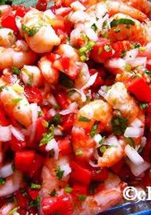 Ceviche de Camarón-レシピのメイン写真