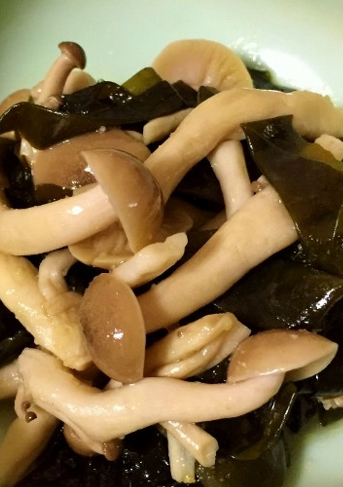 しめじとワカメの中華風？-レシピのメイン写真