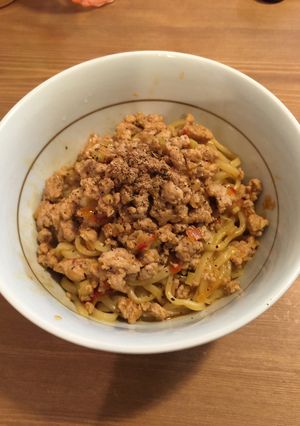 簡単版 汁無し担々麺-レシピのメイン写真