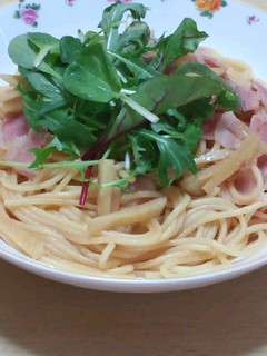 生姜とベーコンのあったか爽やか和風パスタ-レシピのメイン写真