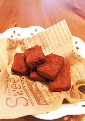 量産♡甘すぎ苦手さんのコーヒー生チョコ♡-レシピのメイン写真