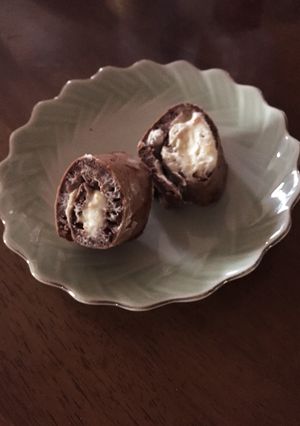 上新粉とバナナでヘルシー☆ロールケーキ-レシピのメイン写真