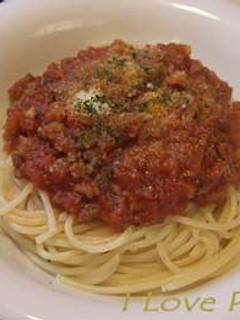 ミートソーススパゲッティー-レシピのメイン写真