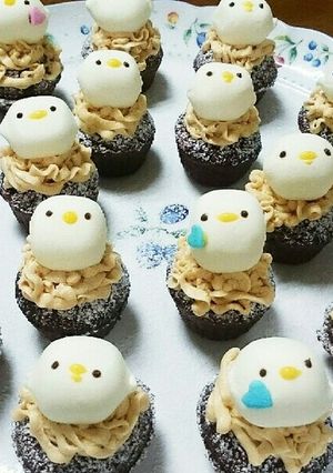 ぴよぴよ♡フォンダンガトーショコラ-レシピのメイン写真