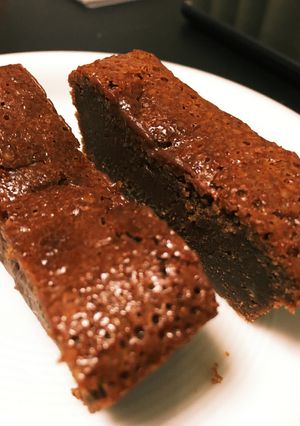 中がトロトロ☆チョコブラウニー-レシピのメイン写真