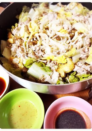 白菜と豚肉の酒蒸し-レシピのメイン写真