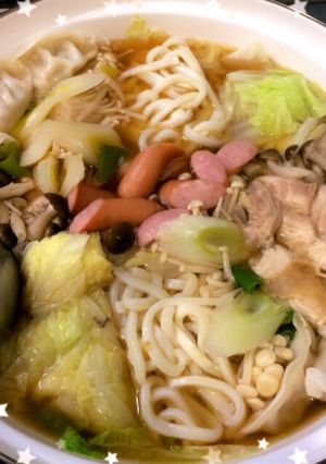 簡単★野菜たっぷり鍋〜雑炊まで美味しい-レシピのメイン写真