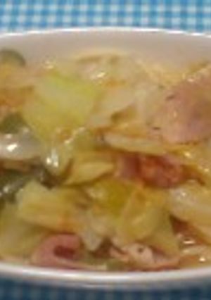 はなびし草のあっさり簡単スープパスタ-レシピのメイン写真