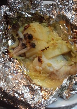 タラ　ホイル焼き-レシピのメイン写真