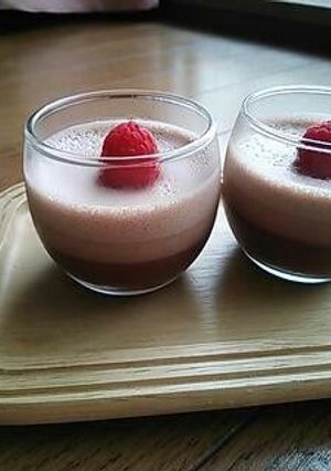 ひと鍋で3層♪なめらかチョコプリン-レシピのメイン写真