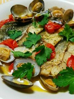 マジックソルトで簡単アクアパッツァ☆-レシピのメイン写真