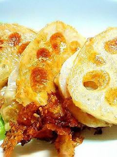 れんこんのチーズ焼き-レシピのメイン写真