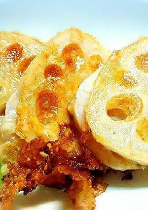 れんこんのチーズ焼き-レシピのメイン写真