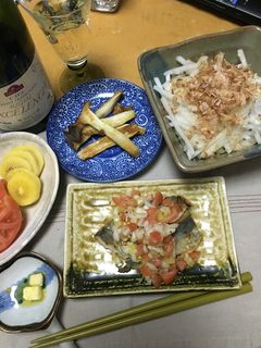 アジのソテー、フレッシュイタリアンソース-レシピのメイン写真