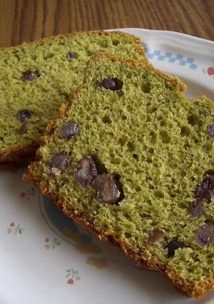 甘納豆入り　抹茶パウンドケーキ-レシピのメイン写真