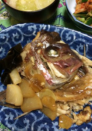 鯛のあら炊き-レシピのメイン写真