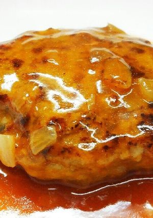 子供大好き☺煮込みハンバーグ❇-レシピのメイン写真