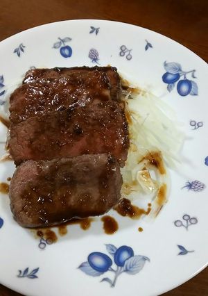 ちょこっと牛肉のたたき。-レシピのメイン写真