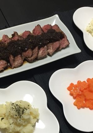 V.Dに赤ワインソースのローストビーフ-レシピのメイン写真