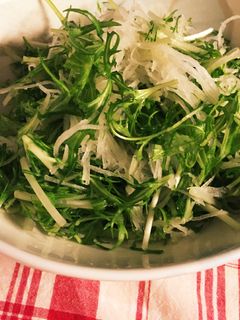 水菜 と 大根のサラダ☆-レシピのメイン写真
