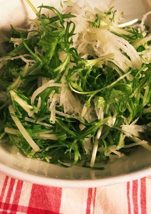 水菜 と 大根のサラダ☆-レシピのメイン写真