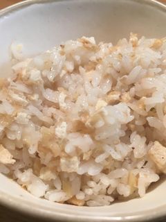 簡単、ほっこり薄揚げ&生姜の炊き込みご飯-レシピのメイン写真