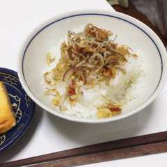 ご飯のお供☆ミョウガとちりめんのふりかけ-レシピのメイン写真