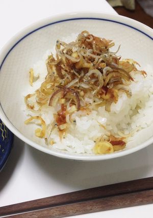 ご飯のお供☆ミョウガとちりめんのふりかけ-レシピのメイン写真