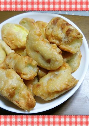 餅とり粉入り天ぷら-レシピのメイン写真