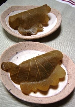 親子で作ろう電子レンジで簡単♪柏餅-レシピのメイン写真