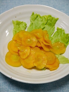簡単!黄色人参炒め-レシピのメイン写真