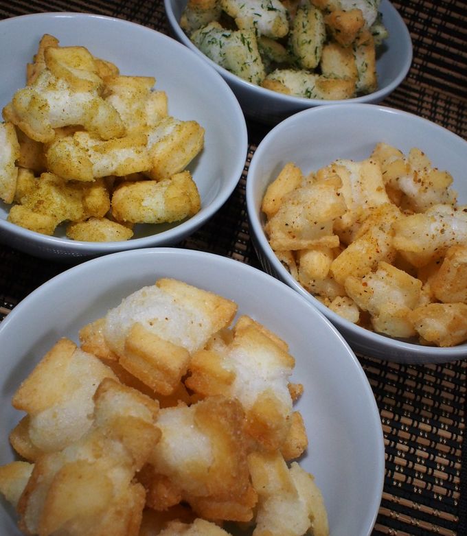 餅リメイク♪「色々おかき」-レシピのメイン写真