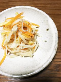母のレシピ:中華風大根なます-レシピのメイン写真