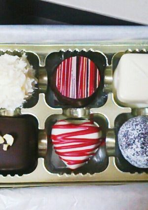 簡単！ラズベリージャムのチョコガナッシュ-レシピのメイン写真