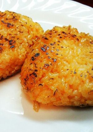 コチュジャン醤油味の焼おにぎり♥-レシピのメイン写真