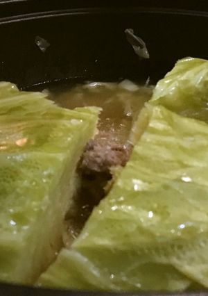 ★キャベツ丸ごとひき肉煮込み-レシピのメイン写真