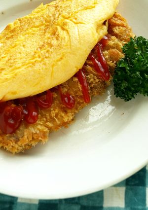 トンカツオムレツ-レシピのメイン写真