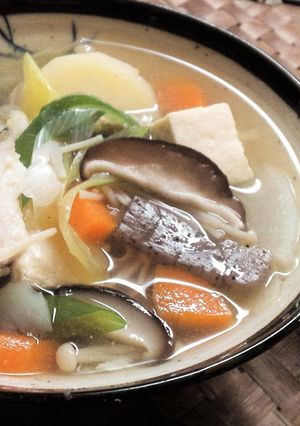 郷土料理★サッパリ★具沢山【鱈の三平汁】-レシピのメイン写真