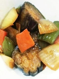 ⭐揚げなすとピーマンのにんにく炒め⭐-レシピのメイン写真