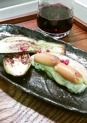 ササミとナス焼き-レシピのメイン写真