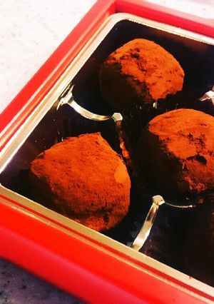 口の中でとろける基本の生チョコ-レシピのメイン写真