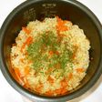 人参炊き込みご飯♪簡単な炊き込みご飯♪