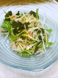 乾燥わかめde海藻サラダ-レシピのメイン写真
