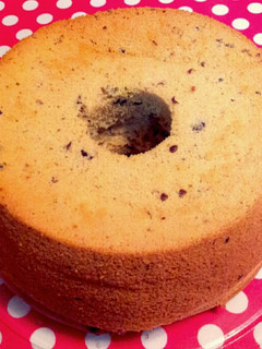 あずき缶でシフォンケーキ-レシピのメイン写真
