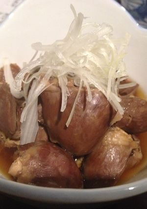 即席 砂肝の麺つゆ煮-レシピのメイン写真